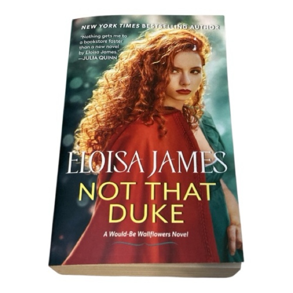 3/$8 Eloisa James 'Not That Duke' Romance Novel Book